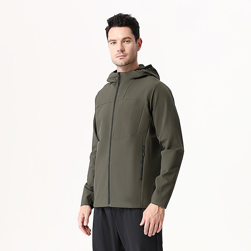 Hooded Sports Jacket - Sidiou Group