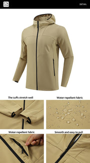 Hooded Sports Jacket - Sidiou Group