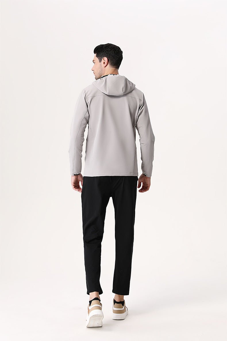 Hooded Sports Jacket - Sidiou Group