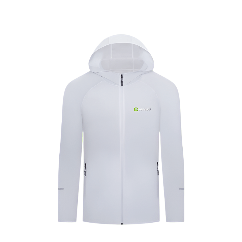 Hooded Sun Protection Windbreaker - Sidiou Group