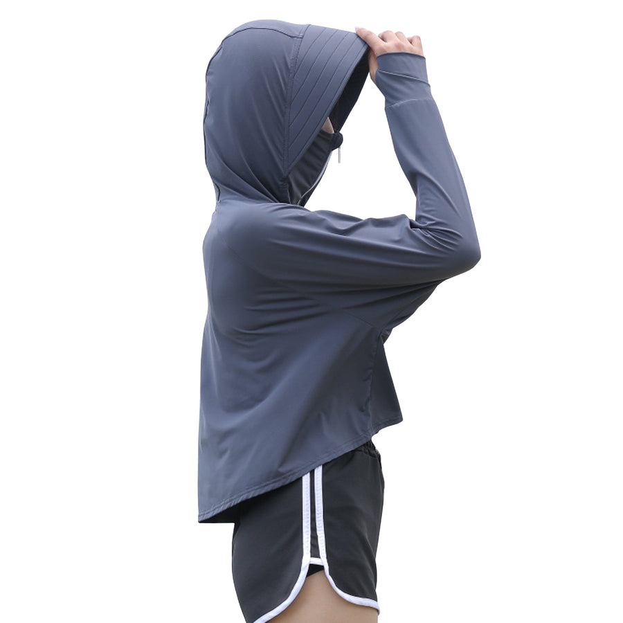 Hooded UV UPF50+ Sun Protection Jacket - Sidiou Group