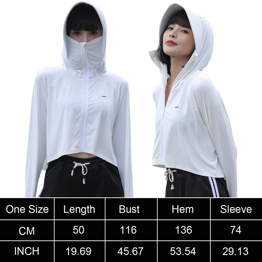 Hooded UV UPF50+ Sun Protection Jacket - Sidiou Group