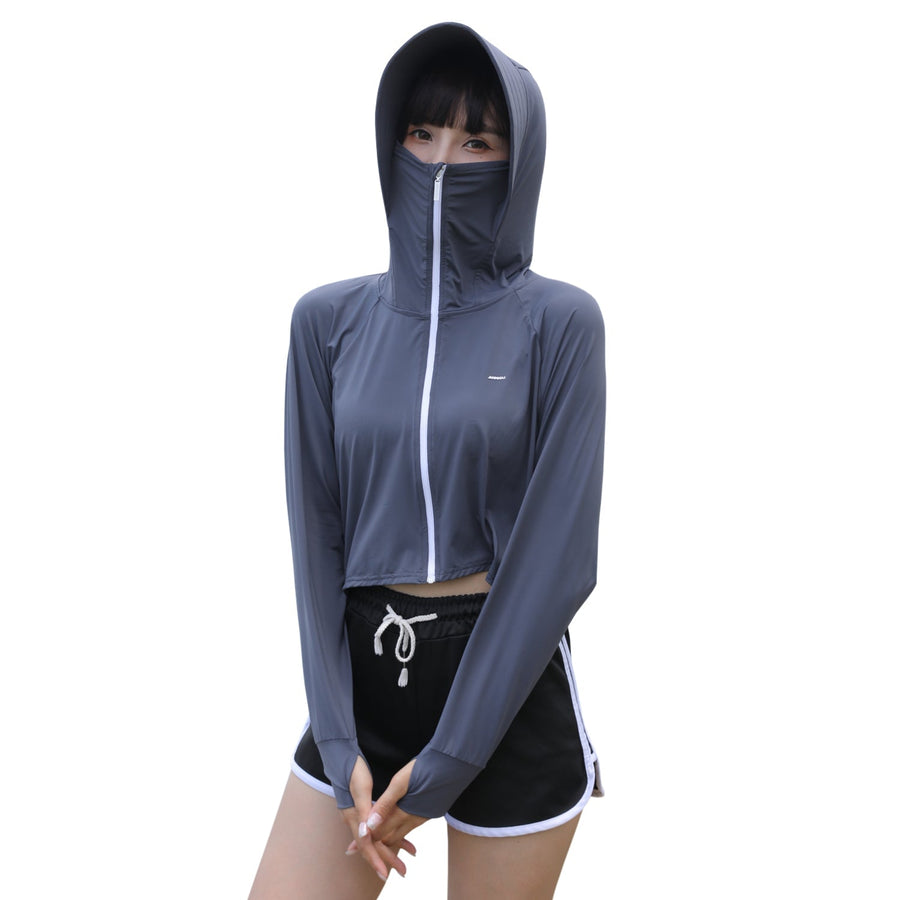 Hooded UV UPF50+ Sun Protection Jacket - Sidiou Group