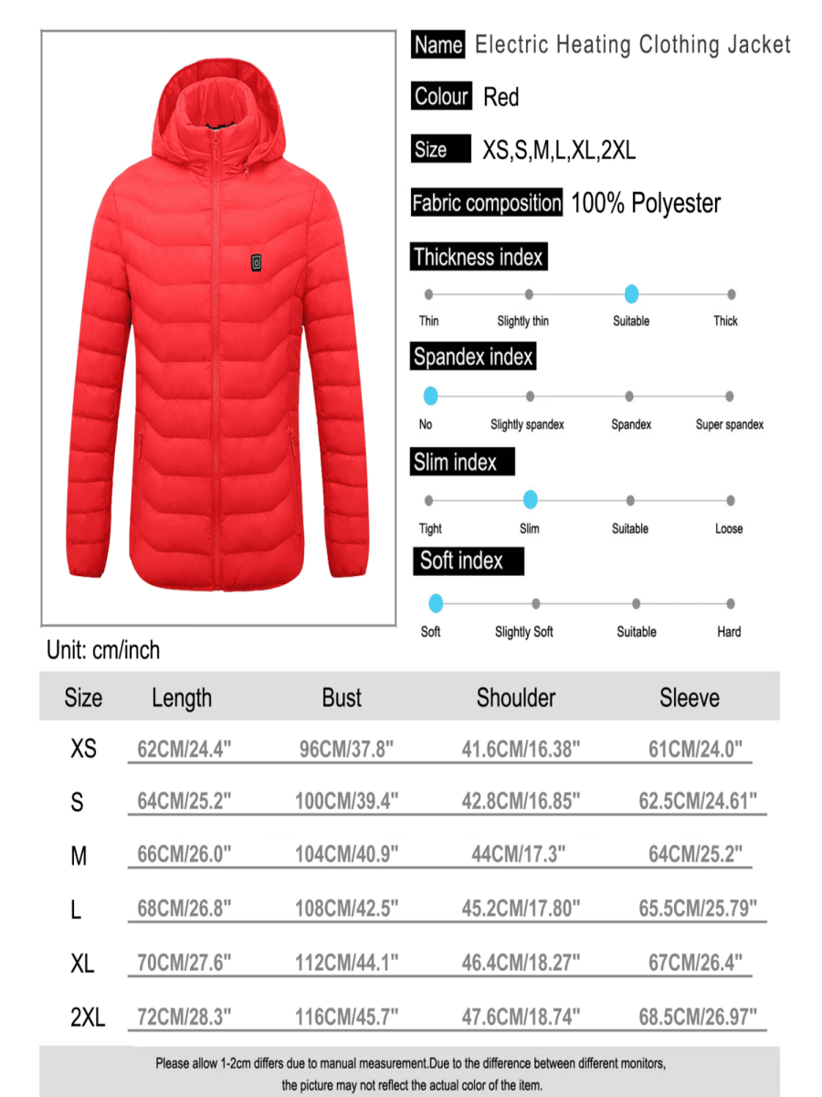 Hooded Heated Jacket