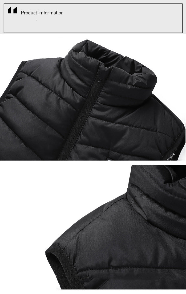Insulated Heated Puffer Vest - Sidiou Group
