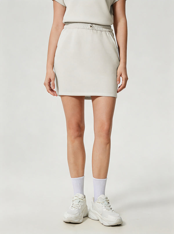 #ivory Air Layer Athletic Skirt