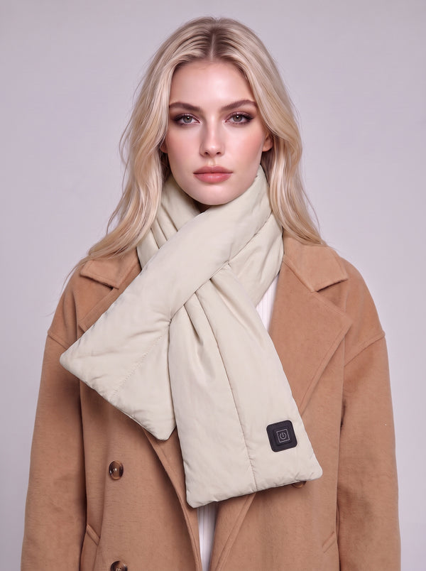 #ivory Thermal Heated Scarf