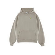 Khaki Oversized Heavyweight French Terry Hoodie