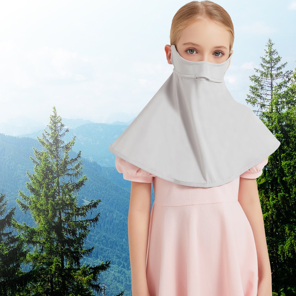 Kids Antibacterial Sun Protection UV Face Mask - Sidiou Group