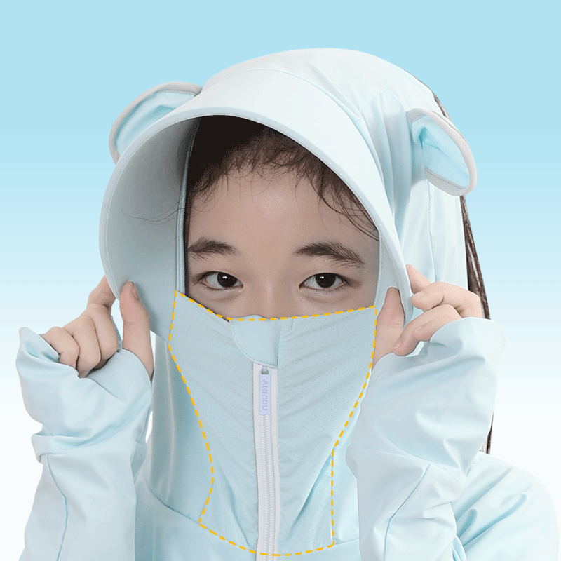 Kids' Batwing Sun Protection Jacket - Sidiou Group