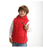Kids Hooded Heated Gilet - Sidiou Group