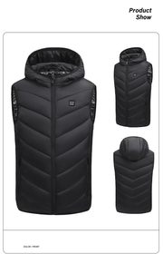 Kids Hooded Heated Gilet - Sidiou Group