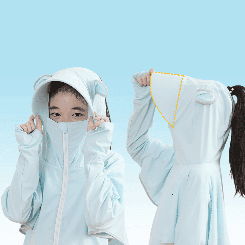 Kids' UPF 50+ Hooded Jacket 