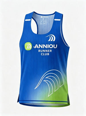 #kleinblue quick drying breathable athletic vest