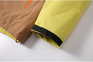 #lemonyellow 3 In 1 Jacket of cuff detail