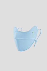 light blue Lightweight Face Mask UPF 100 by Anniou