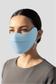 light blue UPF 100 lightweight face mask