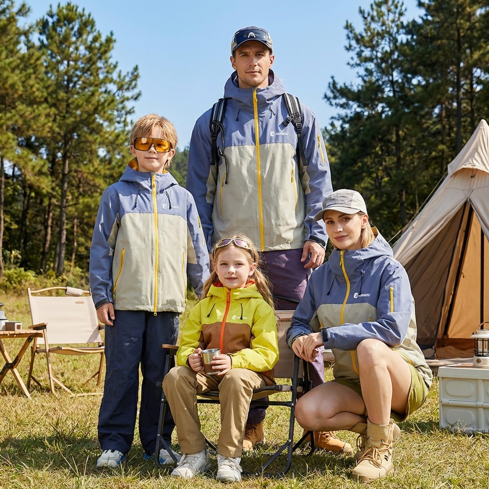 #lightblue Water Resistant 3 In 1 Jacket
