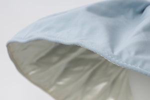 #lightblue Wide Brim hat details