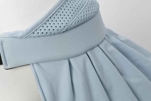 #lightblue Wide Brim hat of side details