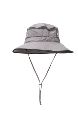 #lightgrey(adult) Bucket Hat Floor plan of side view