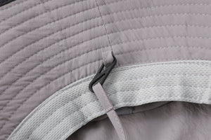 3lightgrey(adult) Bucket Hat of inner detail