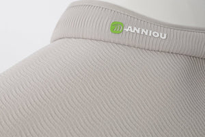 #lightgrey Extra Wide Brim Visor Hat logo details
