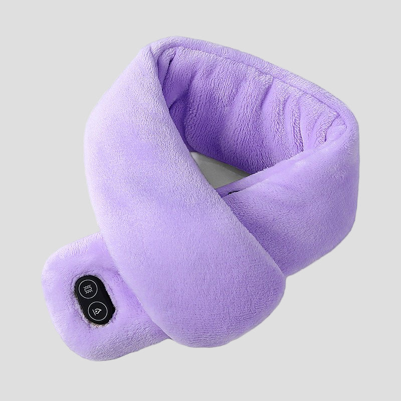 light purple Heated Massage Scarf
