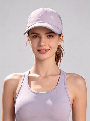 #lightpurple quick dry sport cap