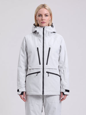 #lightgrey Women's Snowboard Jacket