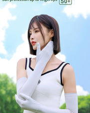 Long Sleeve Sun Protective Gloves - Sun Protection Clothing