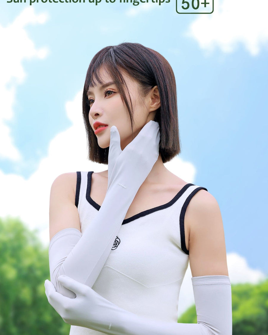 Long Sleeve Sun Protective Gloves - Sun Protection Clothing