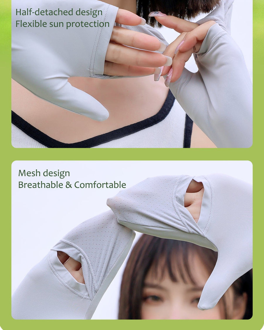 Long Sleeve Sun Protective Gloves - Sun Protection Clothing