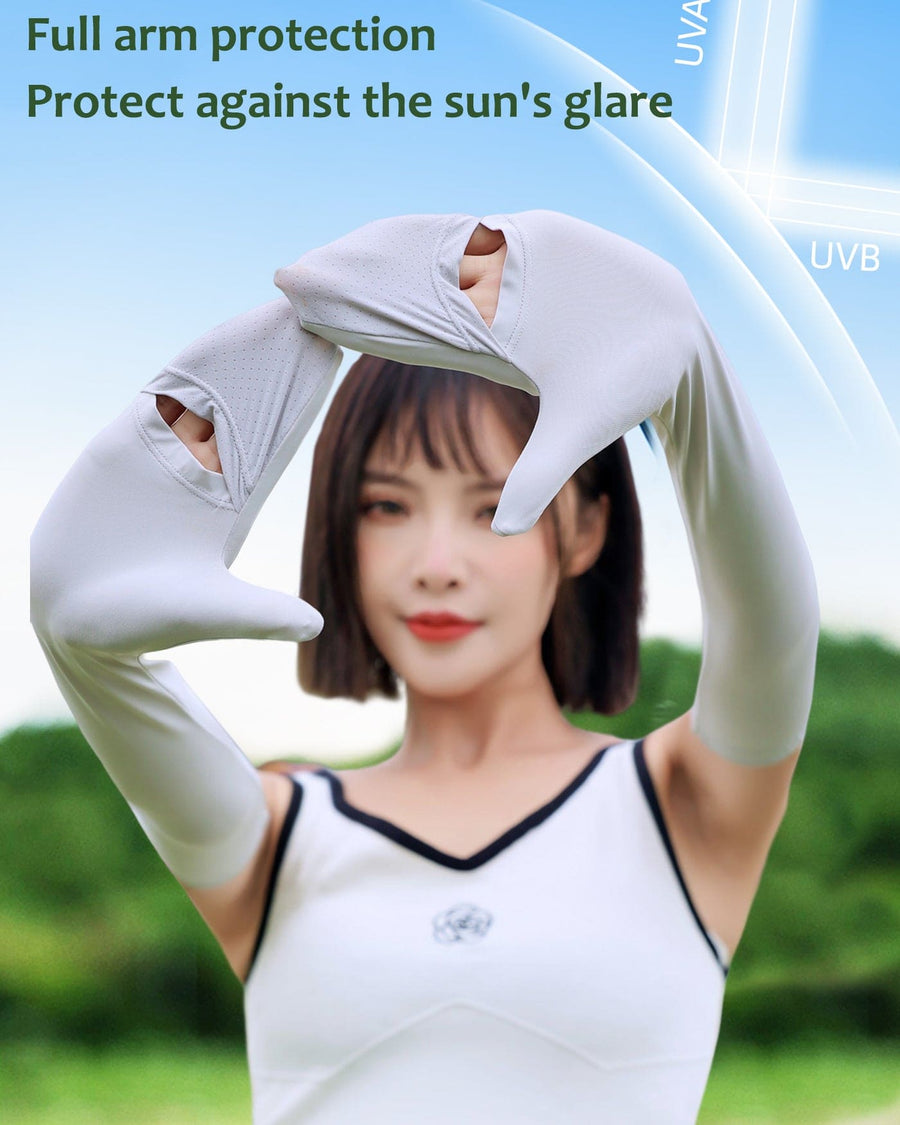 Long Sleeve Sun Protective Gloves - Sun Protection Clothing