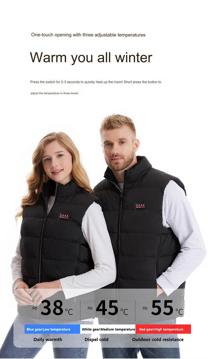Men and Women's 23/26 Area Smart Heated Vest - Sidiou Group