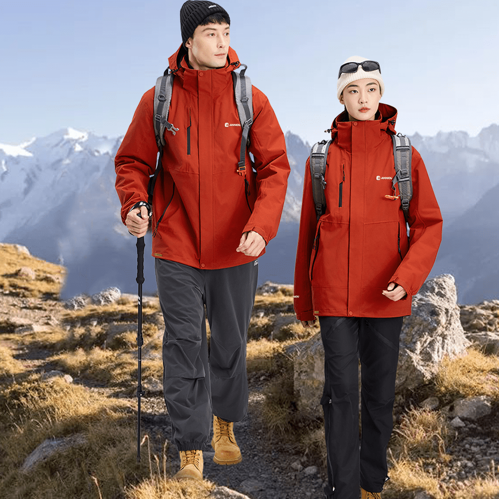 Men and Women's 3 - in - 1 Removable Outdoor Jacket - Sidiou Group