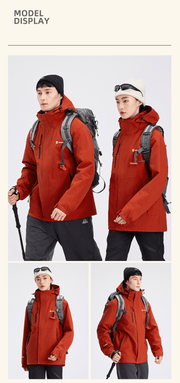 Men and Women's 3 - in - 1 Removable Outdoor Jacket - Sidiou Group