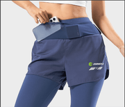 Men and Women's Faux Two - piece Marathon Sports Pants - Sidiou Group