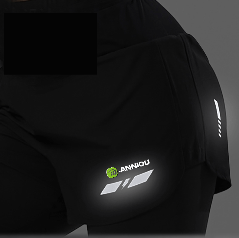 Men and Women's Faux Two - piece Marathon Sports Pants - Sidiou Group