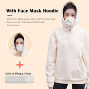 Men and Women's Mask Hoodie - Sidiou Group