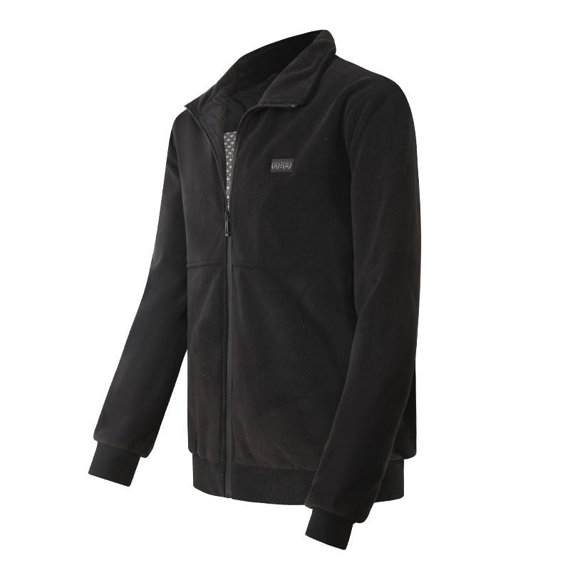 Men and Women's Polar Fleece Heated Jacket - Sidiou Group