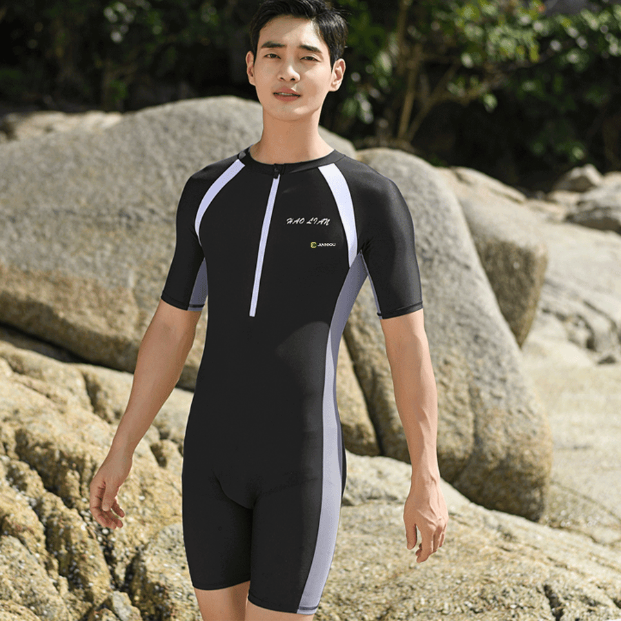 Men and Women’s Short One - Piece Rash Guard - Sidiou Group