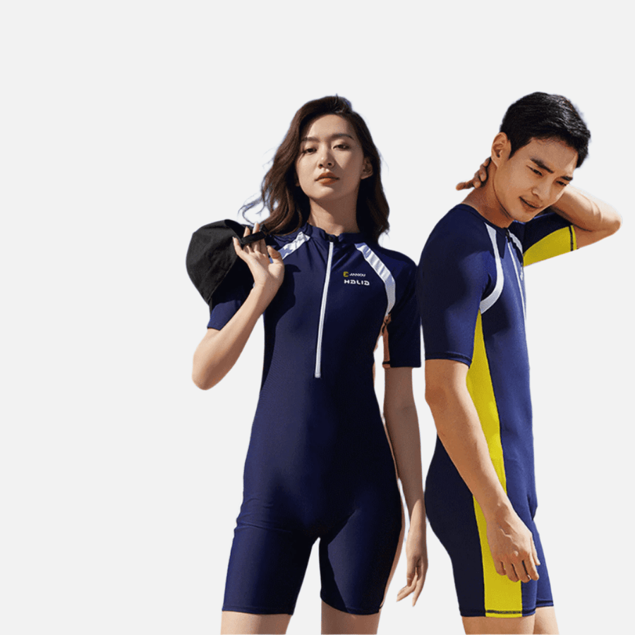 Men and Women’s Short One - Piece Rash Guard - Sidiou Group
