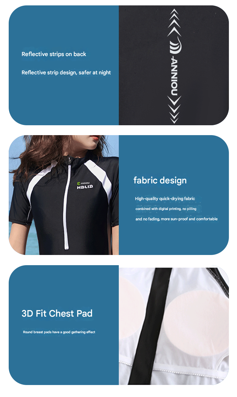 Men and Women’s Short One - Piece Rash Guard - Sidiou Group