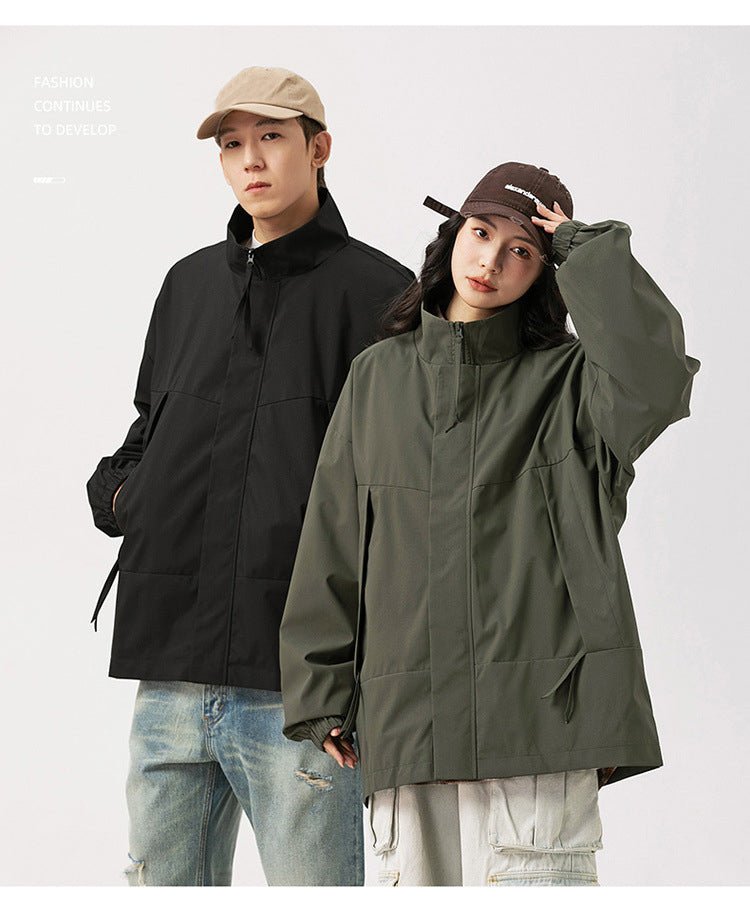 Men and Women's Waterproof Windbreaker - Sidiou Group