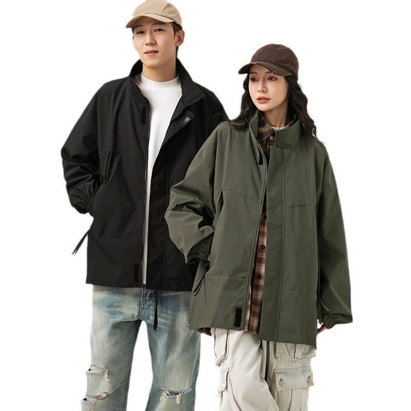 Men and Women's Waterproof Windbreaker - Sidiou Group