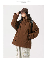 Men and Women's Waterproof Windbreaker - Sidiou Group