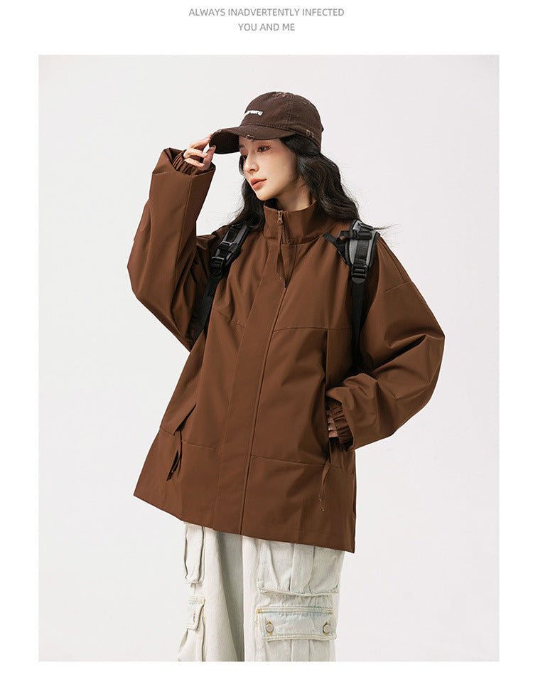 Men and Women's Waterproof Windbreaker - Sidiou Group
