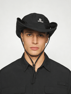 mens #black UPF50 Quick Drying Bucket Hat