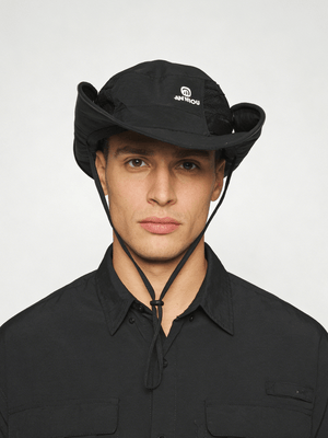 mens #black UPF50 Quick Drying Bucket Hat